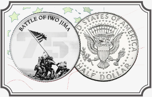 Battle Of Iwo Jima 75 Anniversary Dollar Silver Coin
